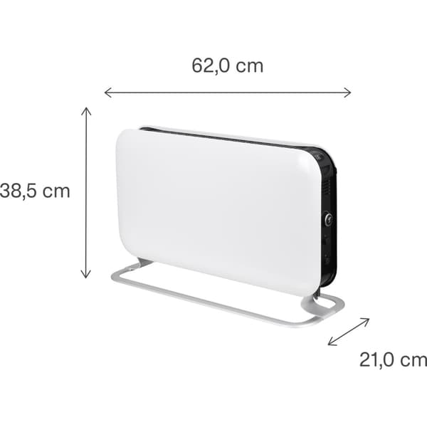 Mill Gulvovn 1200W gen.3 WiFi Hvit