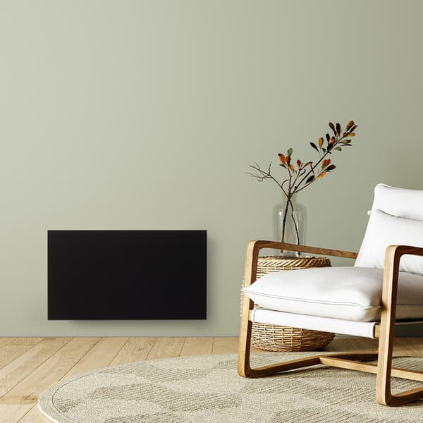 Namron Panelovn ZigBee 600W matt sort