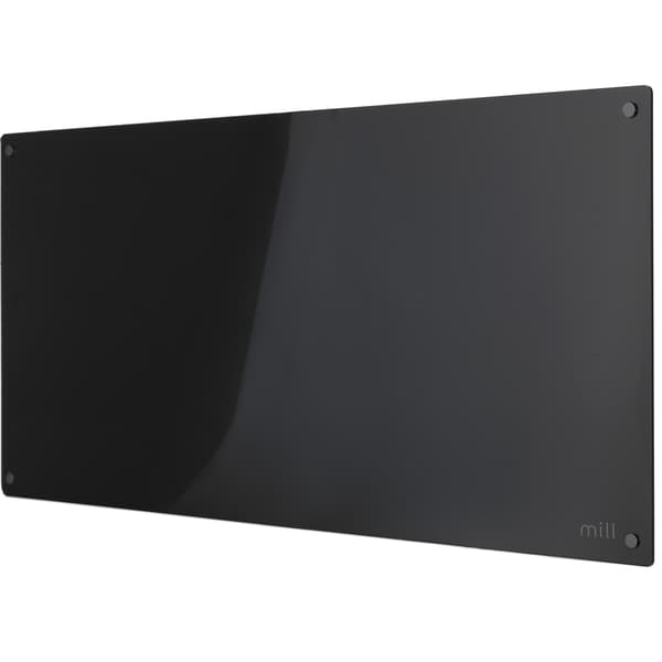 Mill Panelovn Glass 1300W gen.3 WiFi sort