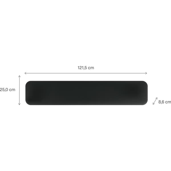 Mill Invisible Listovn 1050W gen.3 WiFi sort
