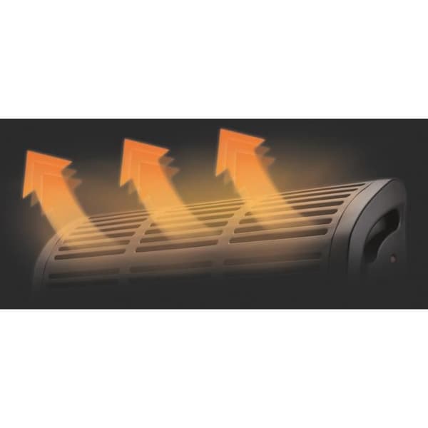 ROWENTA Vectissimo Convector radiator, Kraftfull och justerbar värme, 2 hastigheter, Turbo funktion, Bärhandtag CO3035F1