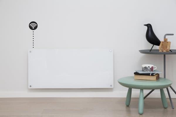 Mill - GL900WIFI3 - Integroitu WiFi-teräspaneelilämmitin -900 wattia