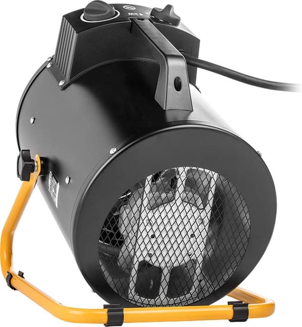 NEO TOOLS 90-069 sähkölämmitin Ruostumaton teräs 5000 W IPX4 Musta