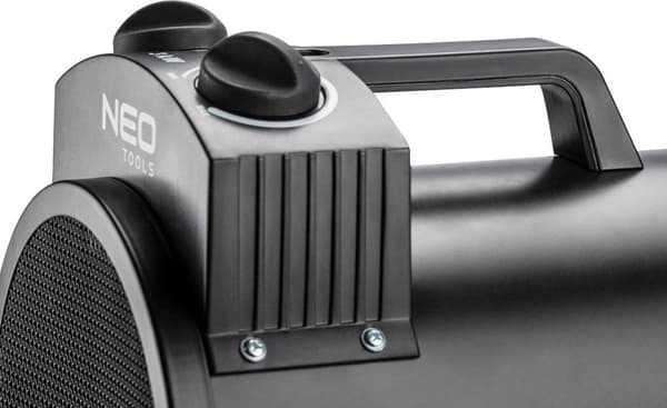 NEO TOOLS 90-069 sähkölämmitin Ruostumaton teräs 5000 W IPX4 Musta
