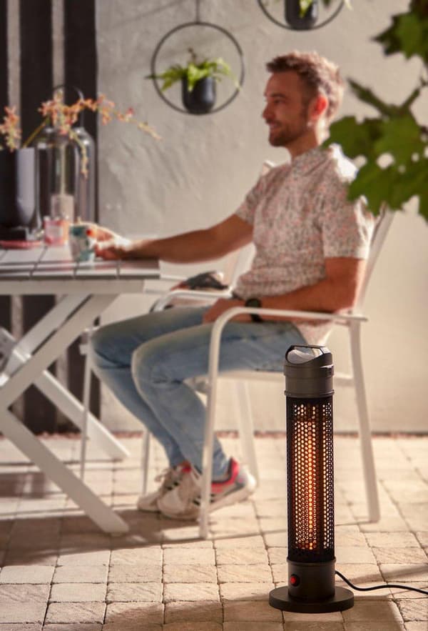NEO TOOLS 90-035 sähkölämmitin Infrapuna Sisä- ja ulkokäyttöön 1000 W Musta