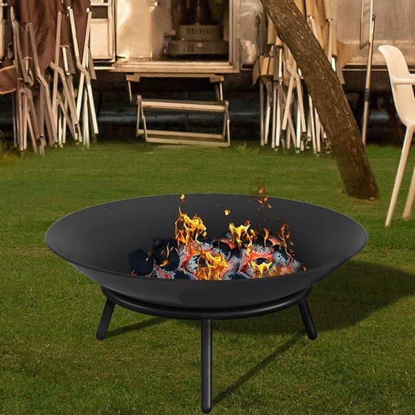 55,5cm diameter utomhus eldstad skål kit, värmebeständig, rostbeständig, säker