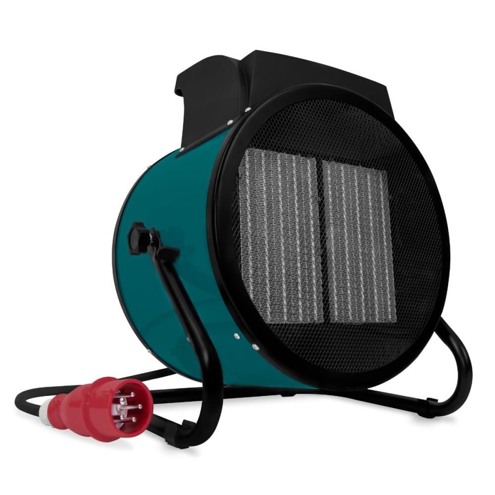 VONROC Elektrisk värmefläkt - 6000W/9000W - keramisk | Trefasström 400V