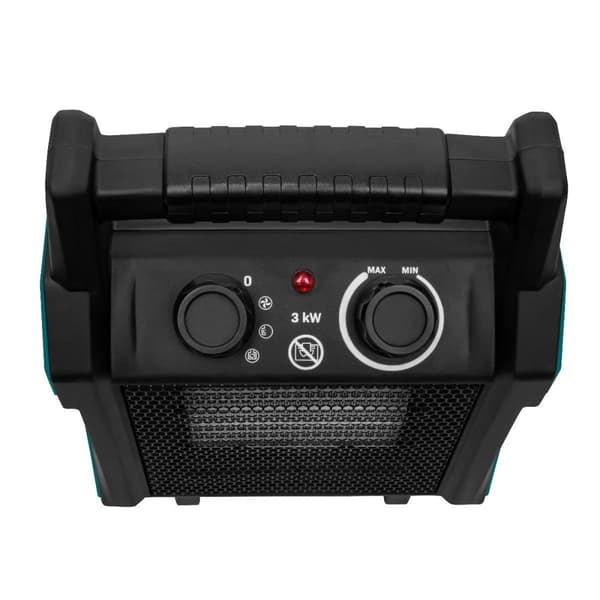 VONROC Elektrisk värmefläkt – 2000W/3000W – Keramisk