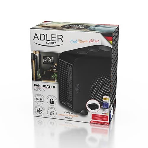 Adler AD 7725b Lämmittimen tuuletin