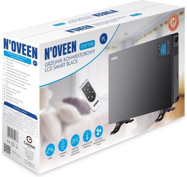 KONVEKTORVARMER NOVEEN CH7100 LCD SMART SORT