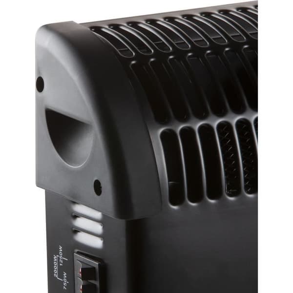 Turbovärmekonvektor - 2000 W - DOMO - DO7350CH - 52,5 x 38,8 x 19,5 cm - Svart