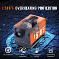 Miniatyrbild 5 av 7: 5kW 12V integrerad dieselluftvärmare med Bluetooth-funktion, LCD och fjärrkontroll, låg energiförbrukning, säker, pålitlig
