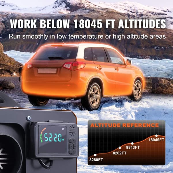 5kW 12V installationsfri dieselluftvärmare med Bluetooth-anslutning och överhettningsskydd, låg energiförbrukning, hög effekt
