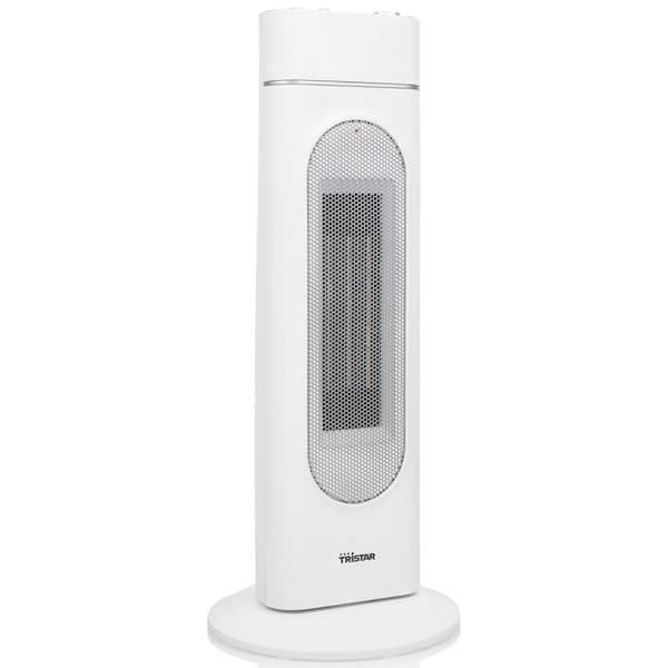 Tristar Värmefläkt 2000W Keramiskt Element Tippskydd Vit