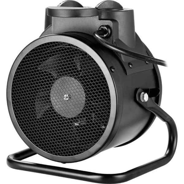 Fläktvärmare - ECG - HH 2010 - 2000W - Keramik - Svart