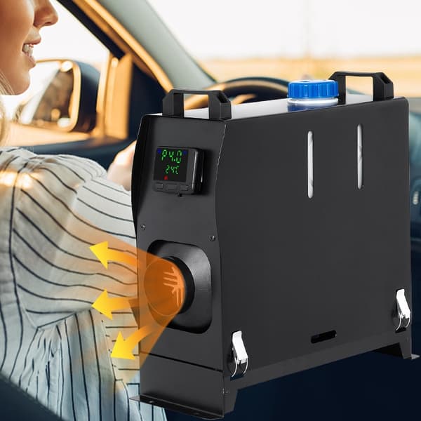 8KW 12V högeffektiv dieselluftvärmare med tillbehör, stor luftvolym, lågt ljud
