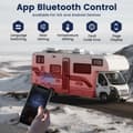 Miniatyrbild 5 av 9: 12V 5kW bärbar Bluetooth APP-styrd dieselluftvärmare, 3 styrmetoder, intelligent konstant temperatur/energibesparing, lågt ljud