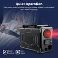 Miniatyrbild 7 av 9: 12V 5kW bärbar Bluetooth APP-styrd dieselluftvärmare, 3 styrmetoder, intelligent konstant temperatur/energibesparing, lågt ljud