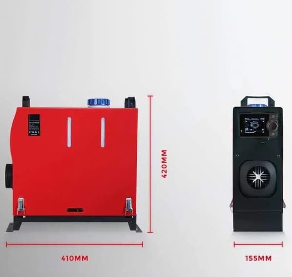 12V/24V-auto 5KW integrerad effektiv dieselluftvärmare, lätt och säker att använda