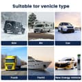 Miniatyrbild 5 av 5: Bluetooth-styrd 12V 5KW justerbar integrerad dieselluftvärmare, 3 styrlägen, låga utsläpp, låg bränsleförbrukning, enkel installation