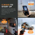 Miniatyrbild 3 av 10: 12V/24V 5KW Bluetooth APP-styrd diesel parkeringsvärmare med timer, 3 styrmetoder, energibesparande, säker, flexibel installation