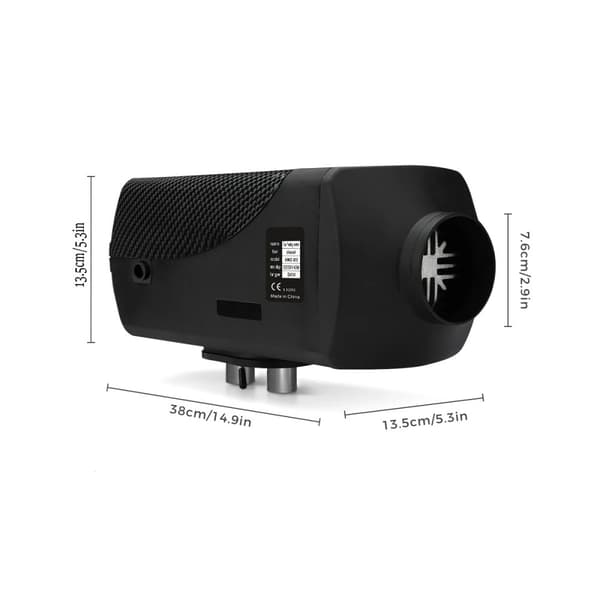 12V/24V 5KW Bluetooth APP-styrd diesel parkeringsvärmare med timer, 3 styrmetoder, energibesparande, säker, flexibel installation