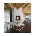 Miniatyrbild 1 av 3: Inbyggd Bio-Fireplace 2000W Black Tecno Air System