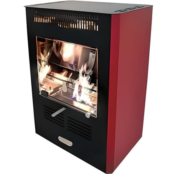 Organisk Mini Ruby Stove 2300W Bordeaux Tecno Air System