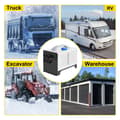 Miniatyrbild 6 av 9: 5KW 12V 4-håls allt-i-ett dieselluftvärmare, energibesparande integrerad parkeringsvärmare, snabb uppvärmning, enkel installation