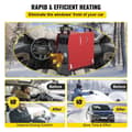 Miniatyrbild 4 av 8: 12V 5KW integrerad energibesparande parkeringsvärmare, tyst dieselluftvärmare, snabb uppvärmning, stor luftvolym, enkel installation