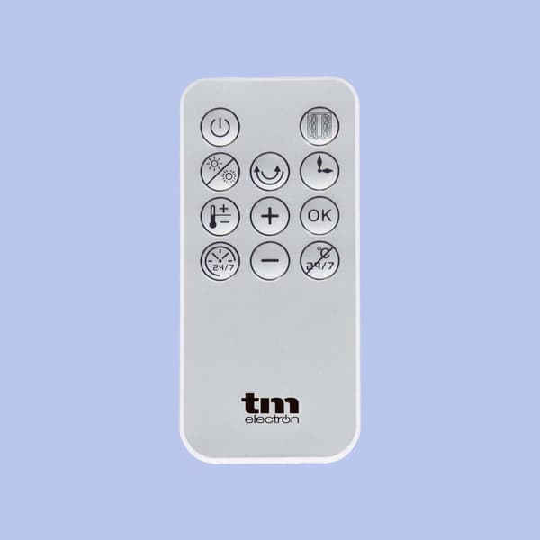 Tm Electron Split Keramisk Varmelegeme Med Fjernbetjening Tmfh316