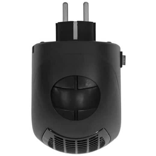 Fast Heater bärbar värmare - Termokeramisk teknologi - Programmerbar - Grå