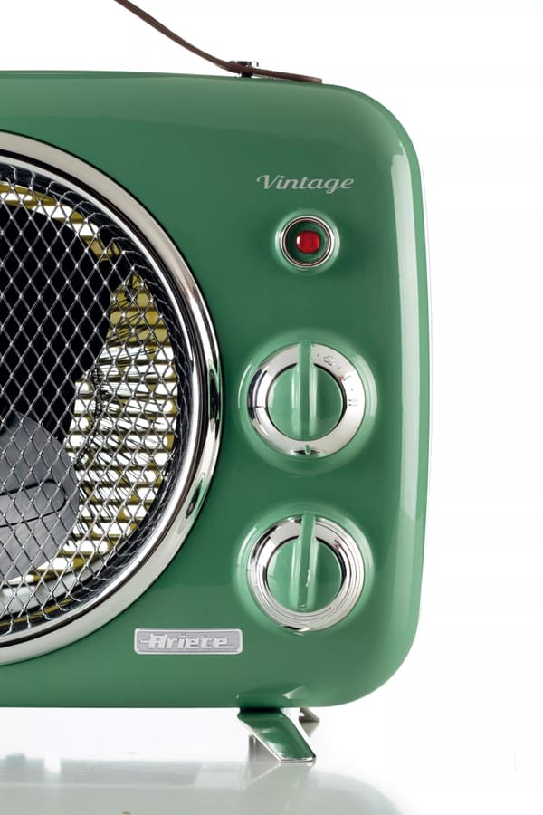 Ariete Vintage fan heater Retro 2000w, Green