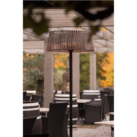 SOLRED | Varmeapparat | ARTIX M-SO BROWN, Corda Bright Stående | Infrarød | 2100 W | Antal effektniveauer | Velegnet til rum op t