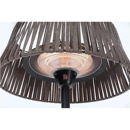 SOLRED | Varmeapparat | ARTIX M-SO BROWN, Corda Bright Stående | Infrarød | 2100 W | Antal effektniveauer | Velegnet til rum op t