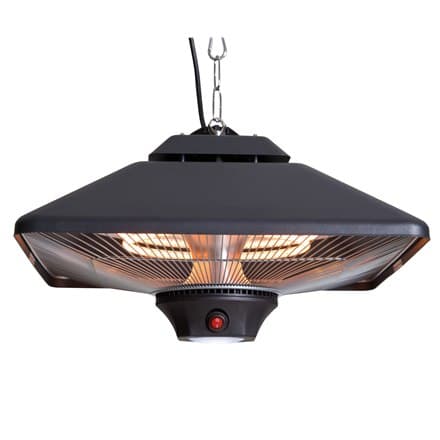 SOLRED | Värmare | CE17SQ-B, Spica Bright Hängande | Infraröd | 2000 W | Antal effektnivåer | Lämplig för rum upp till m² | B