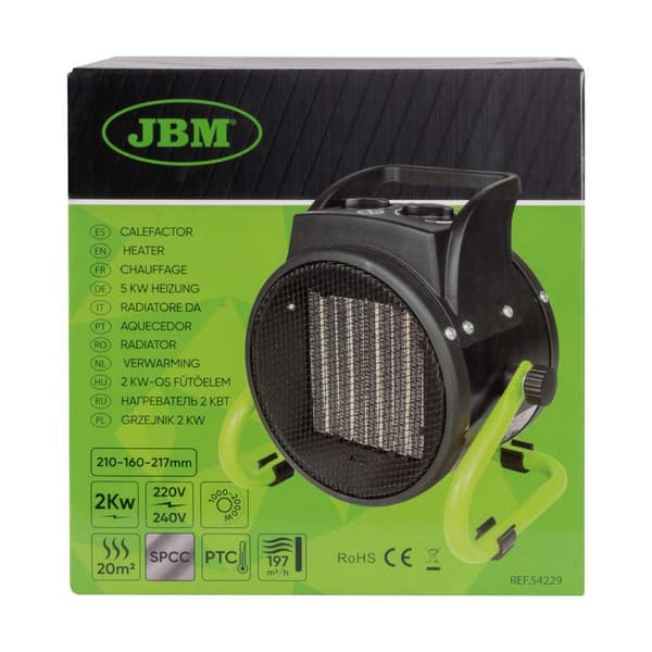 Jbm Varmeapparat 2kw