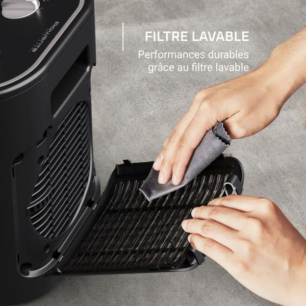 Rowenta Keramisk fläktvärmare 2000w svart - so9266f0
