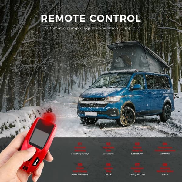 8KW 12V integrerad dieselluftparkeringsvärmare, dieselvärmare med fjärrkontroll, lätt att installera och underhålla