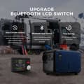 Miniatyrbild 4 av 7: 8KW 12V/24V bärbar dieselluftvärmare med Bluetooth APP-kontroll, ultratyst, intelligent bränslebesparing, flera skydd