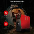 Miniatyrbild 5 av 9: 8KW 12V&24V integrerad dieselluftvärmare för husbil/lastbil/bil/tält, parkeringsvärmare med Bluetooth APP-kontroll, lågt ljud