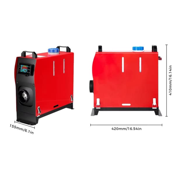 8KW 12V&24V integrerad diesel rumsvärmare, effektiv bilvärmare, diesel parkeringsvärmare, enkel installation