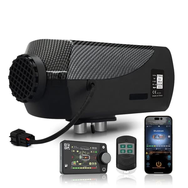 8KW 12V&24V effektiv diesel rumsvärmare med Bluetooth APP kontroll, bilvärmare, diesel parkeringsvärmare, säker att använda