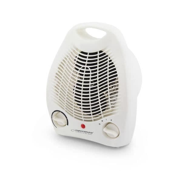 Fläktvärmare - ESPERANZA - GOBI 1000/2000W - Elektronisk termostat - Skydd mot överhettning
