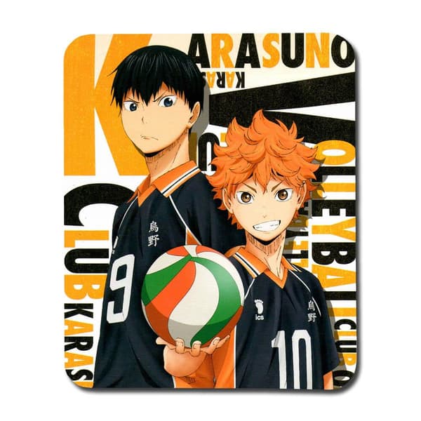 Manga Haikyu Tobio och Shoyo Hinata Kageyama Musemåtte
