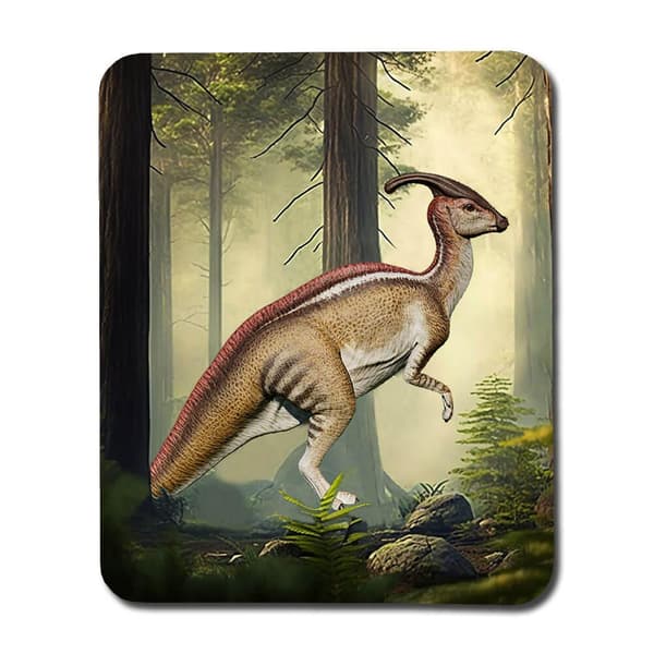 Dinosaurie Parasaurolophus Musmatta