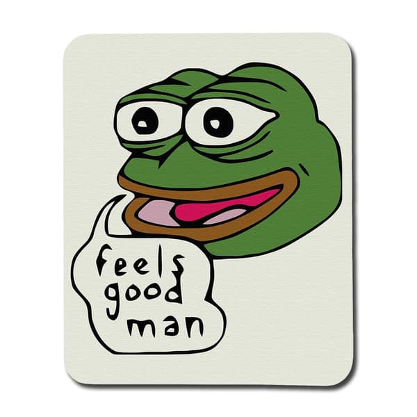 Meme Pepe the Frog Musemåtte