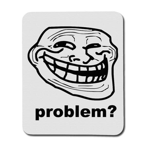 Meme Trollface Musemåtte