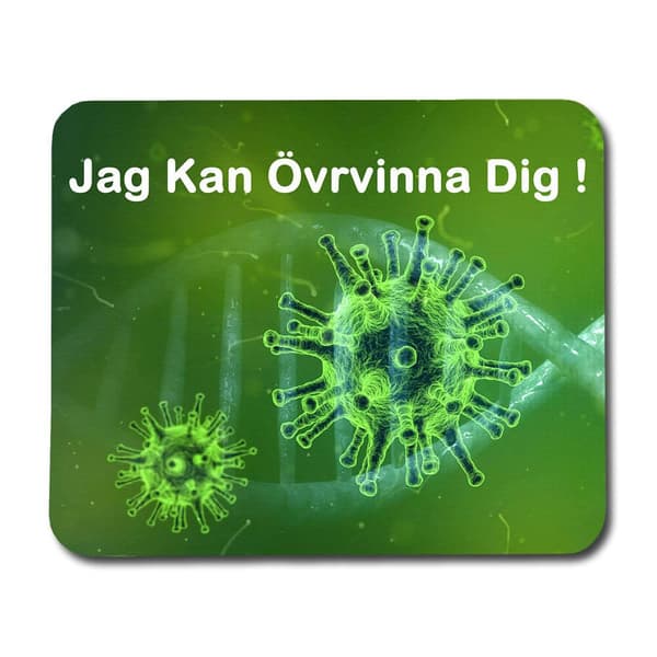Jag Kan Övervinna Coronaviruset Musmatta