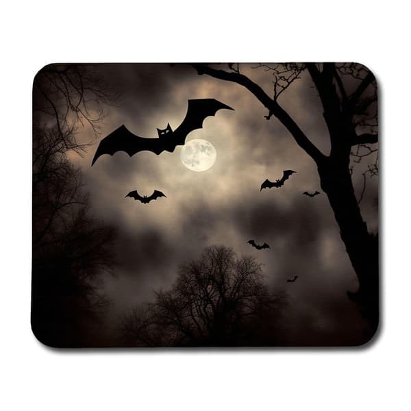 Halloween Fladdermöss Musmatta